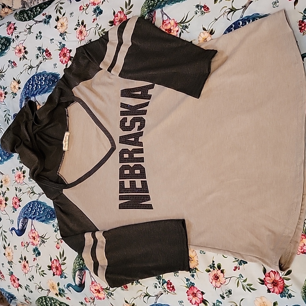 Nebraska Hooded Tee